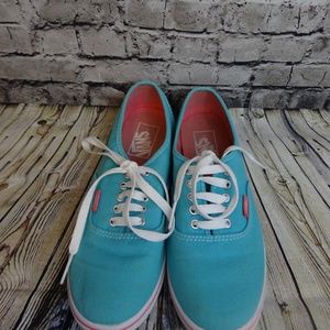 Vans Shoes- Sz 8 1/2 -Women's - Blue/White/Pink-